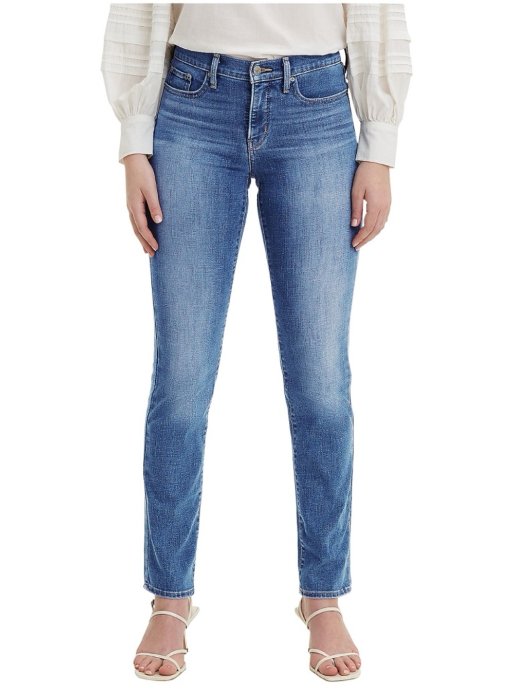 Levi's 312 Light Blue Skinny Jeans for Women